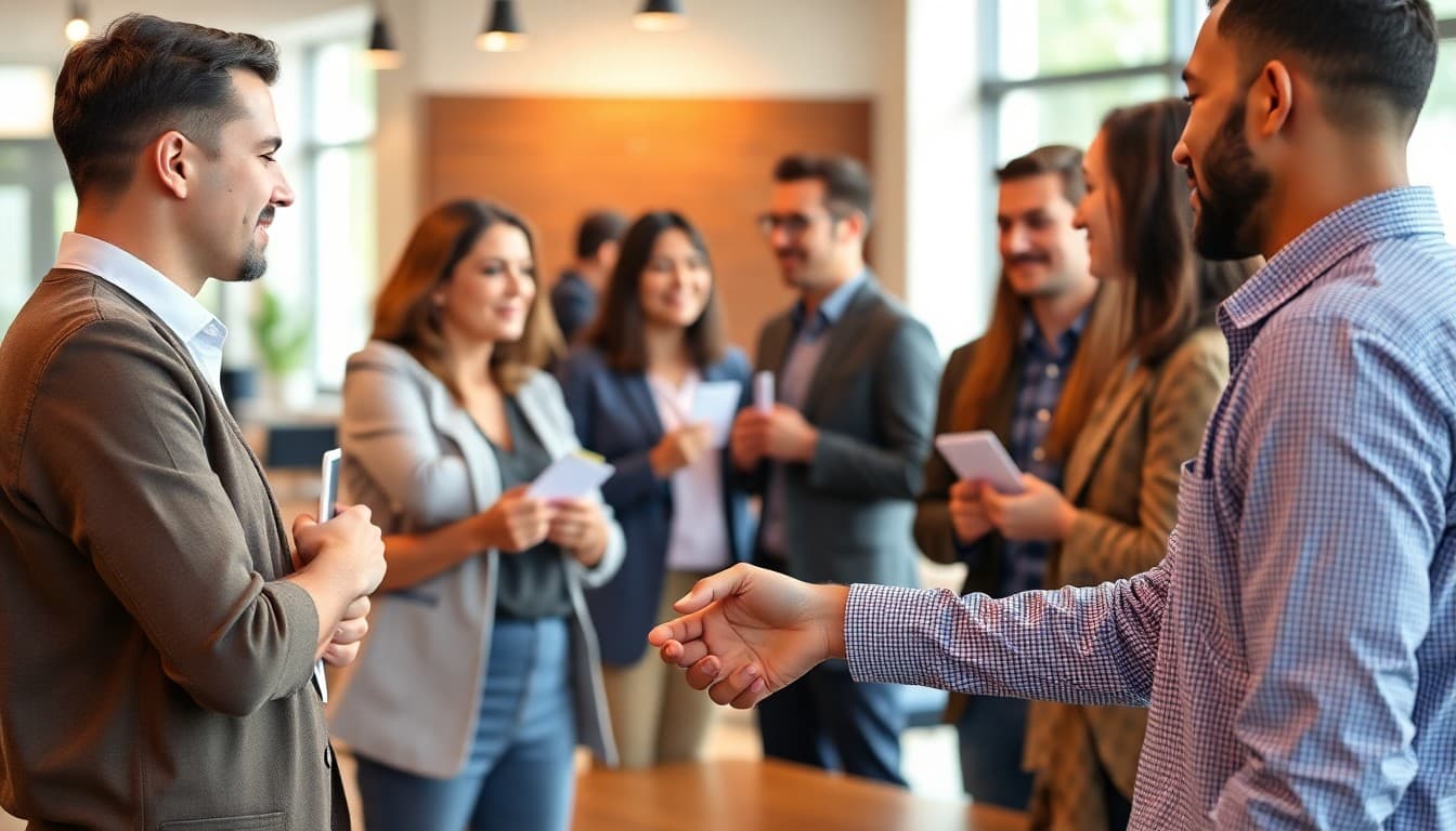 Local business owner building community partnerships and local citations for improved local SEO rankings and Google Maps visibility